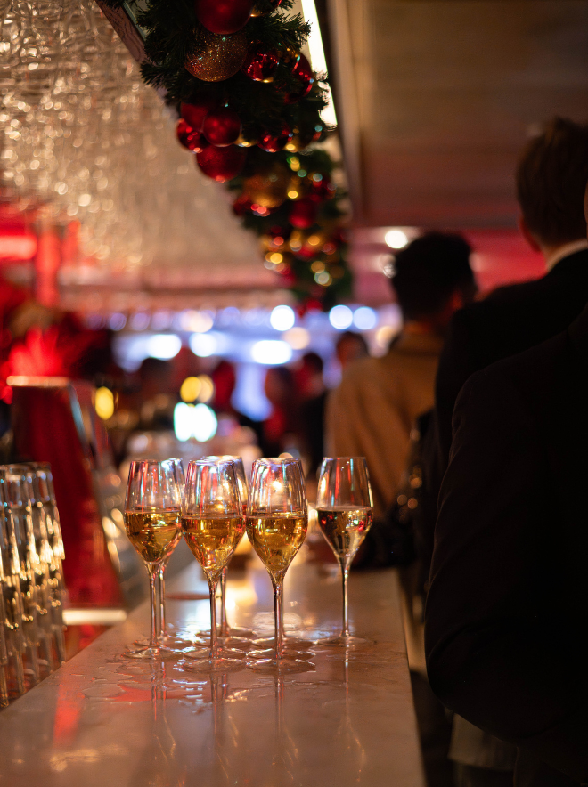 Cafe Vertigo diner kerst