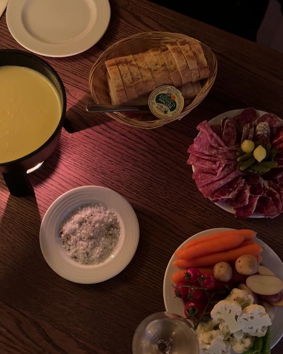 Cheese fondue