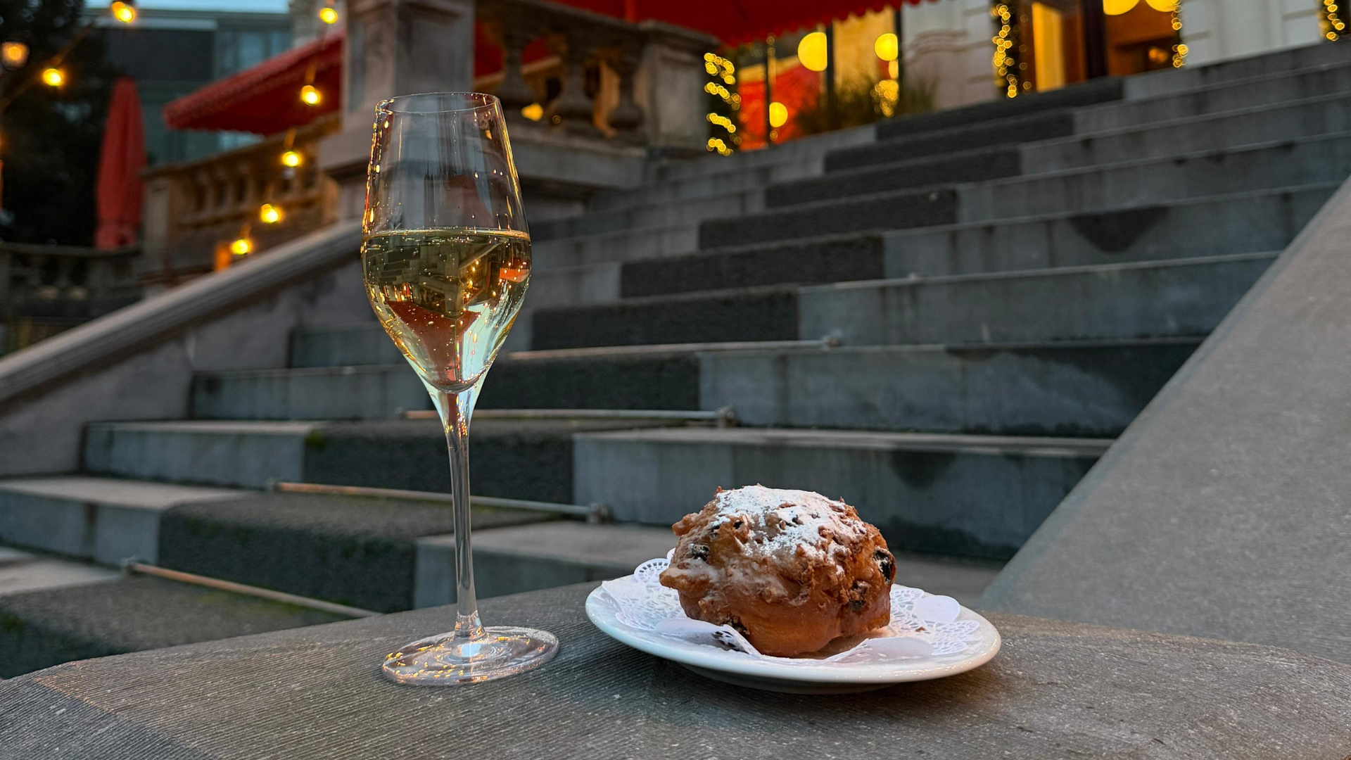 Verse oliebollen bakken