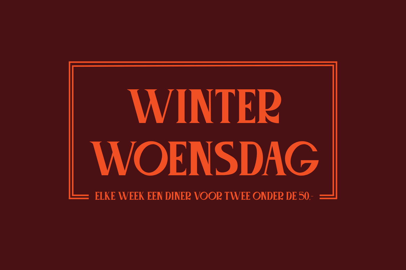 Winter Woensdag